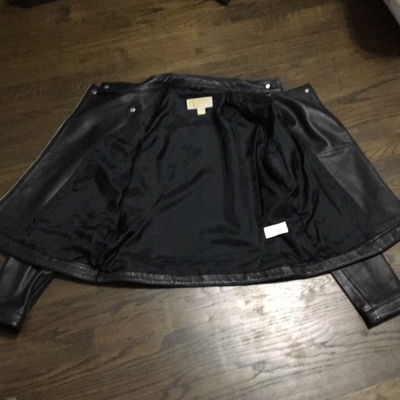 Michael Kors Leather Jacket - Picture 8 of 8